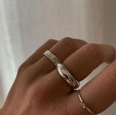 Silver Jewlery, Earrings Aesthetic, Tiktok Fashion, Beauty Inspo, Silver Jewelry Rings, Round Up