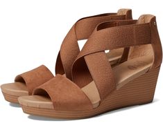 Women's Dr. Scholl's Barton Band | Zappos.com Casual Heels With Cross Strap And Removable Insole, Adjustable Wedge Heels With Arch Support, Spring Crossover Wedge Sandals, Dr. Scholl's, Cross Straps, Platform Heels, Easy Wear, Product Reviews, Wedge Heels