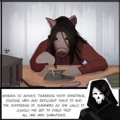 a comic strip with an image of a person sitting at a desk