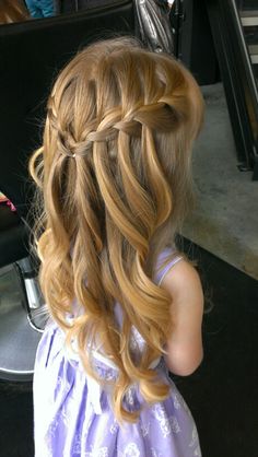 School Dance Hair, Flower Girl Wedding Hair, Junior Bridesmaid Hair, Wedding Hairstyles For Girls, To Braids, Kids Hairstyles For Wedding, Pageant Hair, Toddler Hairstyles, Guest Hair