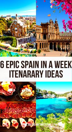 One week in Spain itinerary - How to spend 3 days to 7 days in Spain, from exploring Andalucia to the bustling capital Madrid, check these many Spain itinerary ideas for a week for all types of travelers. Best one week Spain itinerary. 10 Day Trip To Spain, Spain 7 Day Itinerary, Best Spain Itinerary, Spain And France Itinerary, Spain Itinerary One Week, Italy Vacation Itinerary, One Week In Spain, Balcony Painting, Spain Destinations