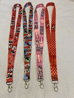 Each lanyard is made with a soft, satiny, but durable ribbon. The lanyards are 18 inches long and approximately 3/4 inch wide. They have a lobster claw at the end. Red Lanyards With Key Leash, Adjustable Red Lanyard With Key Leash, Red Lanyard With Key Leash As Gift, Red Lanyards With Key Leash For Gifts, Ocean Springs Ms, Lanyard Id Holder, Ocean Springs, Id Holder, Badge Holders Lanyard