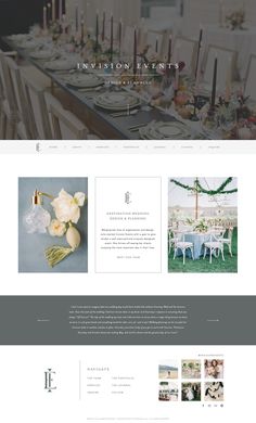 an image of a wedding website