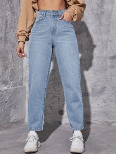 Jean Top Outfits, Mom Jeans Outfit, Quince Dresses, Jean Top, Online Photo, Fjallraven Kanken, Jean Outfits, Jeans Fit