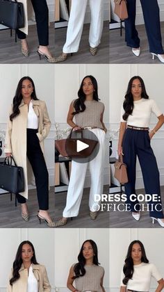 Office Wear Corporate, Ootd Office, Wide Leg Trousers Outfit, Work Ootd, Fashion Work Outfit, Work Flats, Outfit Work, Trouser Outfit, Corporate Fashion