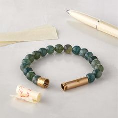 If you know someone who genuinely believes in setting their intentions and letting the universe guide them, this gift is for them. Long Distance Jewelry, Womens Rings Unique, Amazing Christmas Gifts, Intention Bracelets, Uncommon Goods, Unique Gifts For Women, Family Christmas Gifts, Grad Gifts, Bracelets Handmade Beaded