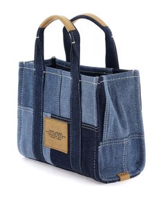 Marc Jacobs Tote Bag Jeans, Cheap Denim Tote Bags, Adjustable Strap Bag, College Fits, Denim Diy, Denim Tote, Small Tote Bag, Everyday Accessories, Small Tote