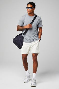 The Essential 2-Piece Outfit FL2 white male Activewear >> Mens >> Outfits regular Mens Clothing Styles Sporty, Men's Athleisure Outfits, Athletic Men Outfits, Minimalist Style Men Summer, Male Athleisure, Sporty Guy Outfits, Men’s Spring Outfits, Mens Comfy Outfits, Athletic Outfits Men