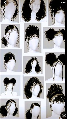 Hair Styles For Curly Short Hair, Hairstyles For Short Curly Hair Black, 3c Hair Styles, Curly Hairstyles Easy, Big Volume Hair, Shoulder Length Curly Hair