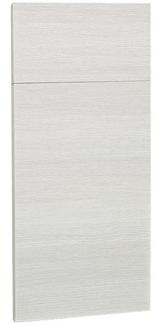 a white wall mounted cabinet with two doors