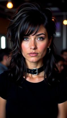 23 Trendy Haircuts for 2025: The Best Styles for Women, from Pixies to Bobs and Long Layered Cuts 2025 Long Hair Trends For Women, Black Shoulder Length Hair With Layers, Witchy Haircut, Rockstar Hairstyles For Women, Edgy Medium Haircuts, Fox Haircut, Modern Haircuts For Women, Dark Hair Styles, Rockstar Hairstyles