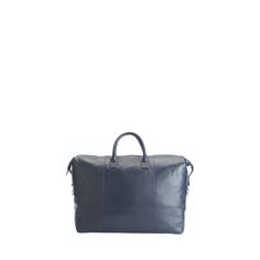 Weekender duffel bag made of leather. Zip around top closure. Rolled top handles. Removable, adjustable shoulder strap. Approx. 20"L x 17"T x 8"D. Imported. Leather Weekender, Monogrammed Leather, Royce, Bergdorf Goodman, Duffel Bag, Travel Luggage, Bag Making, Tops Designs, Shoulder Strap