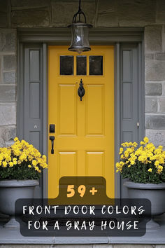 Looking For Unique Front Door Colors For Your Gray House? Discover 58 Options That Will Add Character And Charm To Your Home! Click To Explore More Ideas And Find The Color That Speaks To You! 🎨🏠✨

#FrontDoorInspiration #GrayHouse #HomeDecor #ExteriorDesign #ColorTrends #CurbAppeal #StylishHome House Front Door Colors, Unique Front Door, Best Front Door Colors, Saltbox House, Unique Front Doors, Front Door Inspiration, Gray Exterior, Saltbox Houses