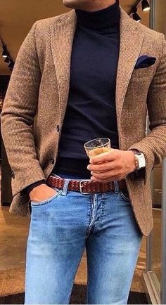 Older Mens Fashion, Blazer Outfits Men, Mens Fashion Blazer, Mens Fashion Classy, Mens Fashion Casual Outfits, Stylish Mens Outfits