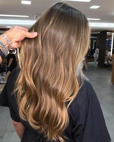 Caramel Babylights, Coffee Brown Hair, Chocolate Brown Hair, Caramel Balayage, Brown Hair With Blonde Highlights, Hair Done