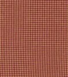 a red and white checkered fabric