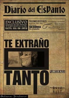 the front page of an old spanish newspaper