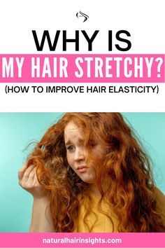 Why is your hair stretchy? Our blog dives into the reasons and provides effective solutions to improve hair elasticity for strong, healthy locks. #HairCare #HairElasticity #HealthyHair Me When She, My Good, To Be Honest, Rubber Band, Wet Hair, My Hair, A Bad, Healthy Hair