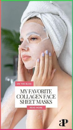 In this blog post, I explore the best collagen face sheet masks available in the skincare market. I bring you the most effective and affordable skin and beauty choices. Whether you are looking to reduce fine lines, improve skin elasticity or simply achieve a youthful glow, my skincare product recommendations will cater to all your skincare routine needs. Click the link to join me as I reveal my favorite collagen face sheet mask and discover the perfect solution for your skincare routines. Best Collagen, Diy Masks, Collagen Mask, Skincare Hacks, Glowing Face, Face Sheet Mask, Mask Sheet, The Best Skincare