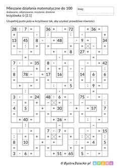 the missing numbers worksheet is shown in this image, which includes two rows and four