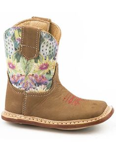 - Holiday Boots, Cactus Western, Boot Barn, Little Cowboy, Boots Square Toe, Square Toe Boots, Leather Cushion, Western Boot, Cactus Print