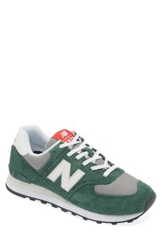 New Balance Gender Inclusive 574 Sneaker | Nordstrom Trip Clothes, Gender Inclusive, Vegas Trip, Aesthetic Shoes, Green Sea, New Balance Shoes, Running Shoe, New Trends, Travel Outfit