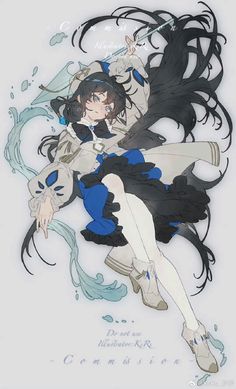 two anime characters are hugging each other