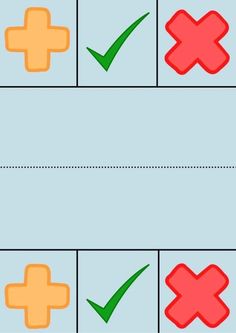 an image of the same cross and two crosses on each side, with one green arrow pointing