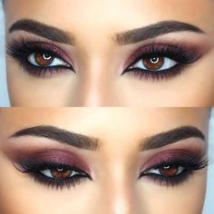 Stunning Eye Makeup, Cute Eyeshadow Looks, Eye Makeup Ideas, Halloween Makeup Easy, Makijaż Smokey Eye, Easy Makeup, Brown Eyeshadow, Trendy Makeup, Makeup Looks For Brown Eyes