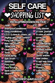 Selfcare Shopping List, Baddie Necessities, Queen Tips, Cleopatra Beauty Secrets, Skin Care Routine For 20s, Advanced Skin Care, Baddie Tips