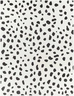 a black and white animal print pattern on fabric