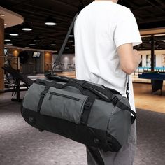 Waterproof Nylon Travel Bags. Multifunctional Sports HandBag. Business Cool Backpack. Gym Duffle Bag. Outdoor Shoulder Bags. Travel Bag: Travel Duffle Style: Business Pattern Type: Solid Origin: CN(Origin) Occasion: Travel bags/Sports bag/Backpack Occasion: Versatile Model Number: Travel Sport bags Material Composition: High-quality oxford nylon Main Material: nylon Item Width: 28cm Item Weight: 0.7kg Item Type: Travel Bags Item Length: 52cm Item Height: 28cm Have Drawbars: No Hardness: Soft Gen Gym Handbag, Gym Duffle Bag, Handbag Business, Cool Backpack, Nylon Travel Bag, Gym Backpack, Business Backpack, Backpack For Teens, College Backpack