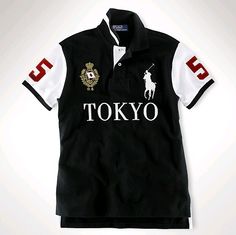 Big Pony Tokyo #socialoutfit #tokyo #japan #fashion #ralphlaurenpolo Ralph Laurent, Long Jeans, Polo T Shirts, Polo Shirts, Ralph Lauren Men, Cotton Shirt, Black Shirt, Polo Ralph, Clothing Brand