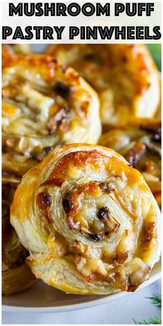 these pinwheels are stuffed with cheese and bacon