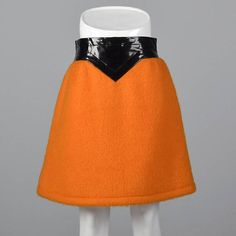 Iconic Pierre Cardin 1960s Space Age Mod Orange Mohair Mini  mod space age skirt Designer fashion, designer style, designer label, designer, boutique, boutique fashion, boutique style, luxury fashion, luxury style, luxury Womens fashion, women style, womenswear, fashion inspiration, style inpiration, Fashion inspo, style inspo Orange Fitted Retro Mini Skirt, Fitted Retro Orange Mini Skirt, Orange Retro Mini Skirt, 1960s Space Age, Space Age Fashion, Vinyl Mini Skirt, Fashion Mask, Weather Wear, Fishnet Tights