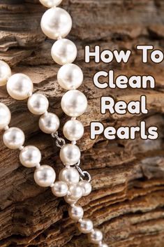 How To Clean Pearls, Real Pearl Jewellery, Diamond Circle Necklace, Earring Pearl, Jewelry Pearls, Antique Costume Jewelry, Diy Jewelry Display, Vintage Jewelry Art