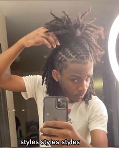 Mens Dreads Hairstyles, Dread Hairstyles For Prom Men, Prom Hairstyles Dreads Men, Style For Locs Men, Dreadlock Hairstyles Half Up Half Down, Shoulder Length Dread Hairstyles, Prom Loc Hairstyles Men, Half Up Half Down Dreads Men, Loc Styles On Men