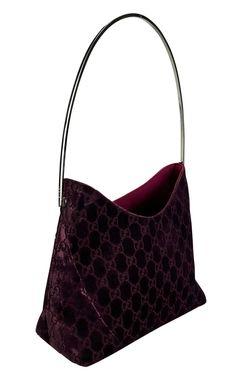 For Sale on 1stDibs - TheRealList presents: an iconic burgundy Gucci 'GG' monogram bucket bag, designed by Tom Ford. From the Fall/Winter 1997 collection, this fabulous bag Gucci Bags Handbags, Gucci By Tom Ford, Tom Ford Gucci, Gucci Vintage Bag, Tom Ford Bag, Vintage Designer Bags, Fall Bags, Bag Obsession