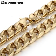 15mm HEAVY Biker Mens Chain Boys Gold Tone Curb Link 316L Stainless Steel Necklace 18-36inch Wholesale Jewelry Gift LHN60 Bracelet Picture, Mens Chain, Color Tone, Steel Necklace, Stainless Steel Necklace, Steel Bracelet, Wholesale Jewelry, Stainless Steel Bracelet