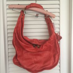 The Softest, Cuddliest Hobo Bag By Marc Jacobs. This Bnwt “Scarlet” Bag Is A Salmon Color With Fuchsia Colored Suede Interior. The Bag Has One Interior Zip Compartment And Still Has Tags On It. This Was Purchased At Neiman Marcus Circa 2004, At The Peak Of Marc Jacobs. It Has Been Sitting In A Storage Tub For Far Too Long. The Detailing On This Bag Is Top Notch And Would Make The Perfect Gift For Any Gypsy Soul. Designer Soft Leather Hobo Bag, Designer Hobo Bag With Leather Lining For Shopping, Designer Crossbody Hobo Bag With Leather Lining, Luxury Red Satchel Hobo Bag, Designer Red Shoulder Bag In Soft Leather, Designer Red Soft Leather Shoulder Bag, Red Hobo Bag With Leather Lining For Daily Use, Luxury Red Hobo Bag For Everyday Use, Marc Jacobs Bag