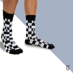 Linda Carter, Game Black, Crazy Socks, Funny Socks, Novelty Socks, Dad Birthday, Casual Socks, Socks And Hosiery, Clothes Gift