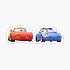 the cars from disney's cars sticker