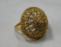 vintage 22 K solid gold Cocktail ring. Fully handmade collection piece in very good condition. weight-9.130 grams, USA ring size -7.5 ( we can adjust to any size), size of TOP- 2 cm, Material -22 K solid gold. Antique Hallmarked Gold Dome Ring, Ornate Yellow Gold Ring For Ceremonial Occasions, Ornate Yellow Gold Ceremonial Ring, Gold Heirloom Filigree Ring For Marriage, Gold Heirloom Filigree Marriage Ring, Antique Gold Filigree Ring, Vintage Gold Filigree Ring, Gold Vintage Filigree Ring For Ceremonial Occasions, Gold Vintage Filigree Ring