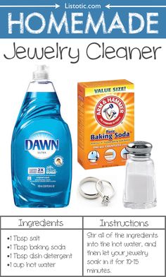 a poster with instructions on how to use dishwasher detergent and other cleaning products