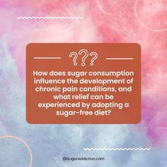 🍬🚫 Sugar isn't just a treat—it's a pain trigger! Excessive consumption can fuel inflammation, worsening chronic pain conditions. 

But there's hope: adopting a sugar-free diet can dial down inflammation, offering relief and reclaiming comfort. Ready to break free from the pain cycle? It starts with kicking the sugar habit! Chronic Pain, Conditioner