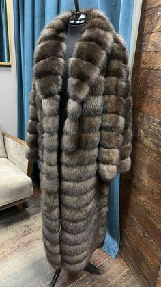 Women's coat, Russian Barguzin sable fur #ValentinesDay #FurCoat #WomensFurCoat #ChristmasGifts #WinterCoat #SableFur #RealSableFur #CoatForWinter #SableFurCoat #BomberJacket Mink Fur Coat Women, Russian Sable, Girls Fur Coat, Sable Fur Coat, Sable Coat, Autumn Sleeve, Real Fur Coat, Mink Fur Coat, Blue Striped Dress