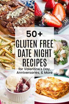 the top 50 gluten free date night recipes for valentine's day