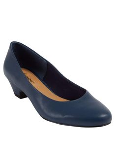 PRICES MAY VARY. Pump up your sunny day style with this perfectly polished block heel pump. Featuring comfort innovations you can always count on, like padded insoles, a flexible, skid-resistant outsole and a stable block heel, there’s nothing about this pump that you won’t love! Leather-like upper, Padded insole Flexible, skid-resistant outsole 1½” stable block heel About the brand: Shoes designed to be the best-fitting, best-feeling, best-looking footwear for every moment of your life. Our sho Shoes Block Heels, Stable Block, Slip On Pumps, Wide Shoes, Block Heels Sandal, 7 11, Sunny Day, Pump Shoes, Cute Shoes