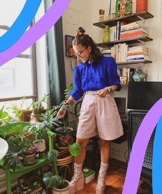 Alix Marissa Apartment Maximalist, Queer Fashion Women, Queer Outfits, Colorful Outfit, Pattern Outfits