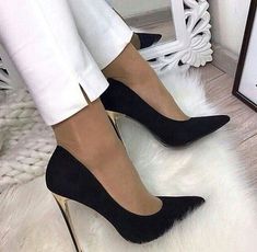 Clear High Heels, Ankle Strap Chunky Heels, Siding Colors, High Heels Boots, Court Heels, Stiletto Shoes